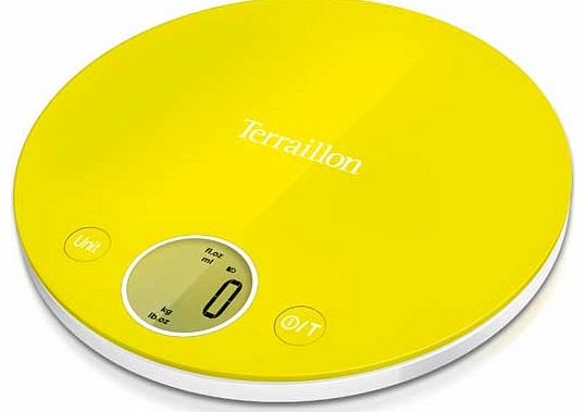 Terraillon Halo Colour 4Kg Electronic Scale - Lime