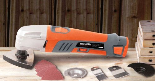 Terratek  CORDLESS LI-ION MULTITOOL OSCILLATING MULTI TOOL 24 ACCESSORIES