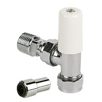 Pegler Terrier Push-Fit Lockshield Valve 10mm