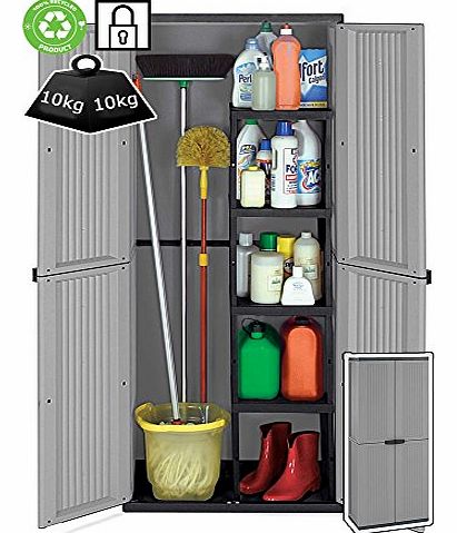 Plastic Garden / Garage Storage Cupboard TD368