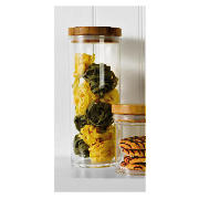 Tesco Bamboo and Acrylic Spagetti Jar