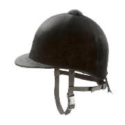 Tesco Black Horse Riding Helmet 55 cm