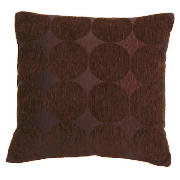 Tesco Boucle Cushion 40x40 Chocolate