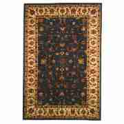 Tesco Cairo borders rug 133x195cm blue