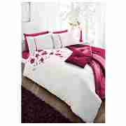 Capri Applique Double Duvet Set, Cream