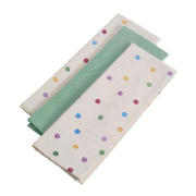 Tesco Circus spot tea towel 3 pack