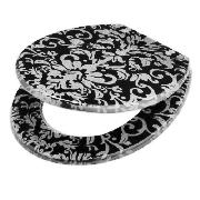 Damask Toilet Seat