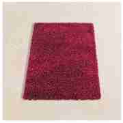 Tesco deep pile shaggy 120x170cm raspberry