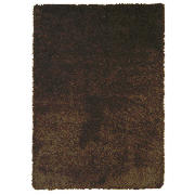 Tesco Extra Thick Shaggy Rug, Choc 160x230cm