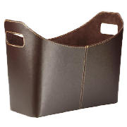 Tesco faux leather magazine rack