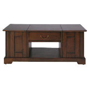 Finest Malabar Coffee Table- Dark Wood Finish