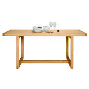 Tesco Finest Finest Retiro Dining Table, Oak Finish