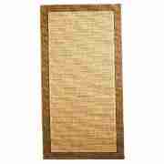 Tesco flatweave borders runner 67x180cm natural