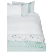 Tesco Geisha Luxury Embroidered Single Duvet