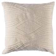 Geometric Felt Cushion Cream, Jasper