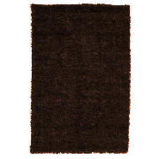 tesco Glamourous Shaggy Rug, Mocha 70X140cm