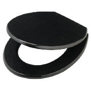 Tesco Glitter Toilet Seat Black