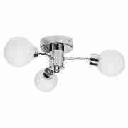 Globe Spotlight 3 light bathroom ceiling