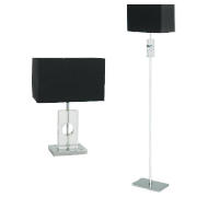 Keyhole Floor Lamp & Table Lamp