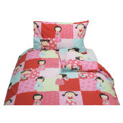 Kids Japanese Doll Duvet Set