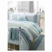 Kimmy Embroidered Double Duvet Set, Aqua