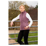 tesco ladies purple riding waistcoat size 10