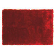 tesco Luxurious Shaggy Rug 150x240cm Red