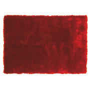 Tesco Luxurious Shaggy Rug, Red 120x170cm