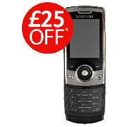 tesco Mobile Samsung U600 Mobile Phone Dark