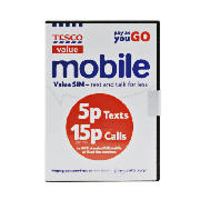 Tesco Mobile Value SIM