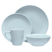 Mono Dinnerware Set 16 piece, Blue