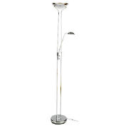 tesco Mother And Child Floor Lamp, Chrome