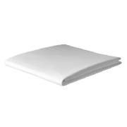 Tesco Organic Cotton Kingsize Fitted Sheet, White