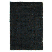 Tesco Polyester Shaggy Rug Teal, 160x230 cm