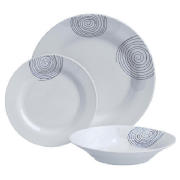 spiral tableware set 12 piece