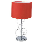 Tesco Stainless Steel Circles Lamp