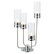 Tealight Candleabra Silver Effect