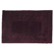 Tiered Wool Rug, Plum 120X170cm