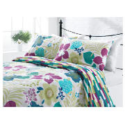 Tropical Print Duvet Set Double,