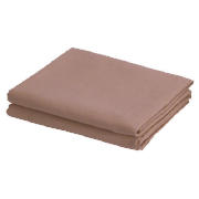 Twin Pack Pillowcase, Mocha