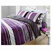 Twinpack Kieran Stripe Double duvet set,