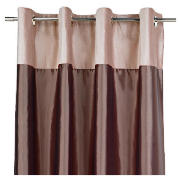 Velvet Taffeta Lined Eyelet Curtains, Warm