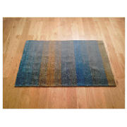 tesco Watercolour Rug, Blue 120X170cm