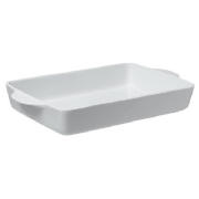 white porcelain baking dish large