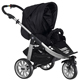 Teutonia Spirit S3 Pushchair 60 Wheels 3300 Black