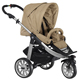 Teutonia Spirit S3 Pushchair 60 Wheels 3305 Beige