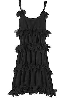 Thakoon Ruffle Tiered Cocktail Dress