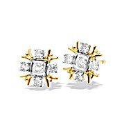 9K Gold Diamond Stud Earrings (0.55ct)