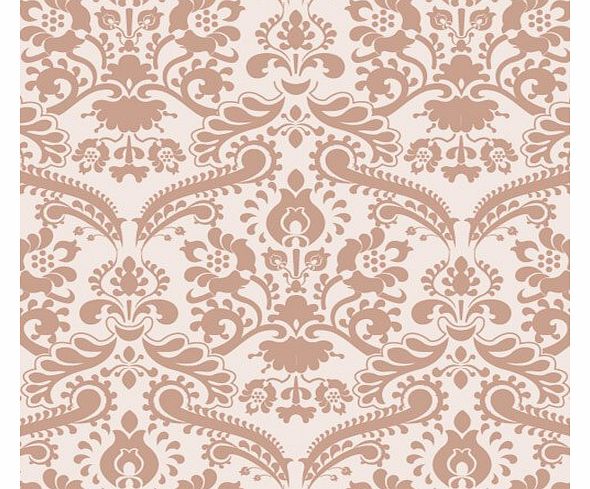 The Dolls House Emporium Rose Damask Wallpaper