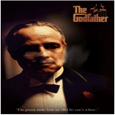 The Godfather Red Rose Poster